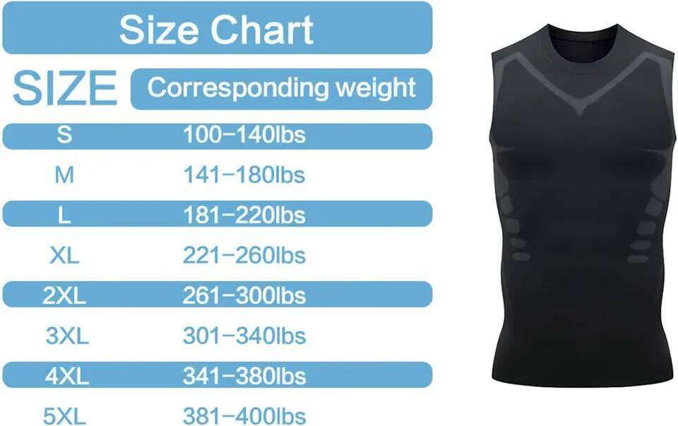 Summer Men Shapewear Ionic Shaping Sleeveless Shirt Tight Compression Shirts Tank Top Body Shaper Breathable Ice Silk Vest 26Y0313