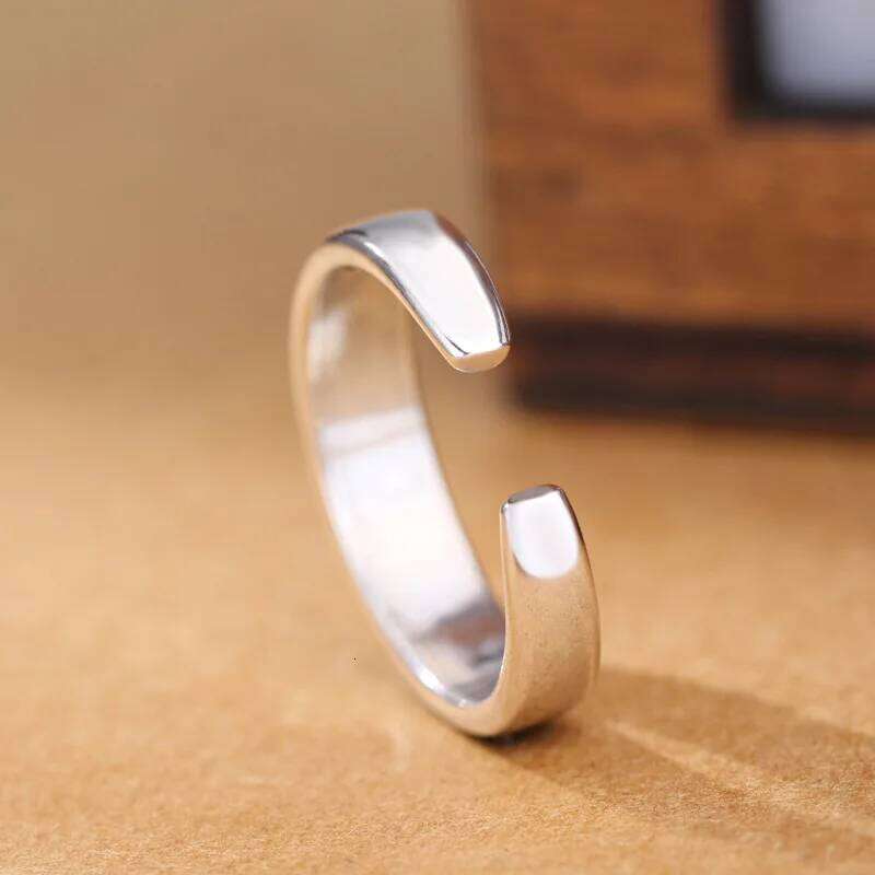 925 Silver Three Flower Open Rings For Women Wedding Jewelry Accessories and H260312