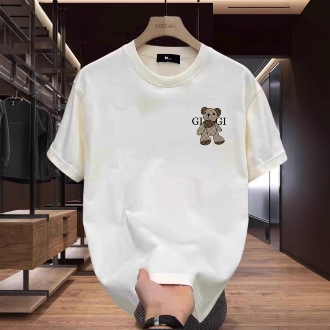 Essentials Shirt Plus Size Mens Designer Clothes Streetwear Trend Handsome Refreshing Essentials Shirt Y2k Short Sleeve Brand Couple's Style Roun