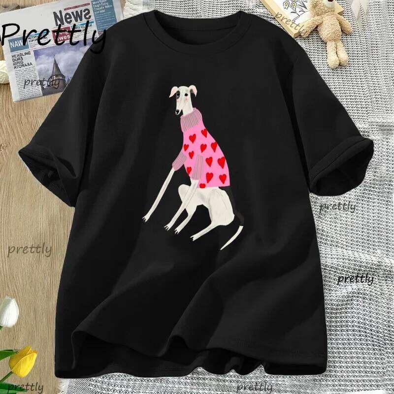 Funny Puppy T Shirt Men Women Cute Pet T-shirt Print High Quality Cotton Short Sleeve Tshirt Dog Love Tees Woman Clothing Z260314