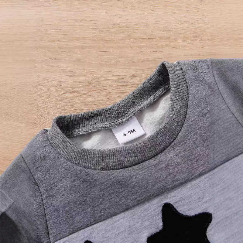 Clothing Sets Summer new style girls' patchwork top with short sleeves washed distressed children's clothing denim pants boys' denim se