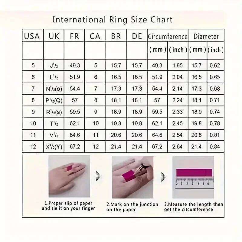 Needle Triple Layer Zircon Series Hip Hop Style Copper New Year Party Jewelry Ring Gift H260312