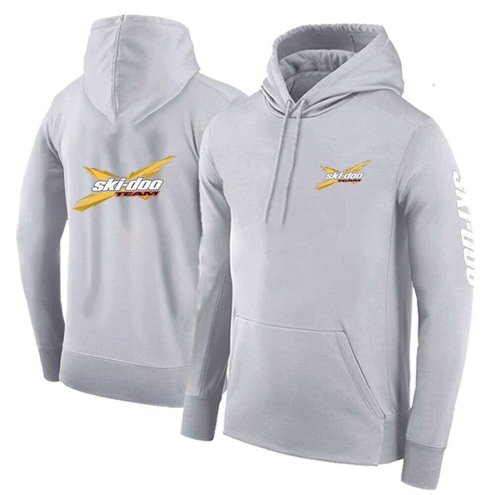 2025 New Printing Men Ski Doo Can-am Spring and Autumn Style Solid Color Pullover Hoodies Loose Fashion Clothing Hooded Tops Z260314