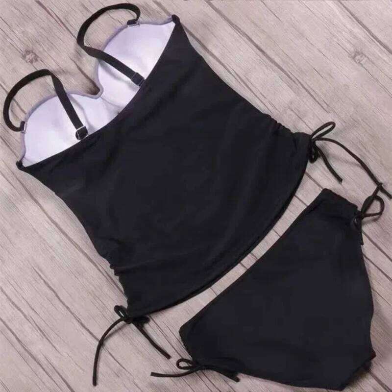 Summer Two Pieces Swimsuits Woman Push Up Swimwear Female Tankini Sets Beachwear Brazilian Bathing Suit Sports Women Bathers 26H0313
