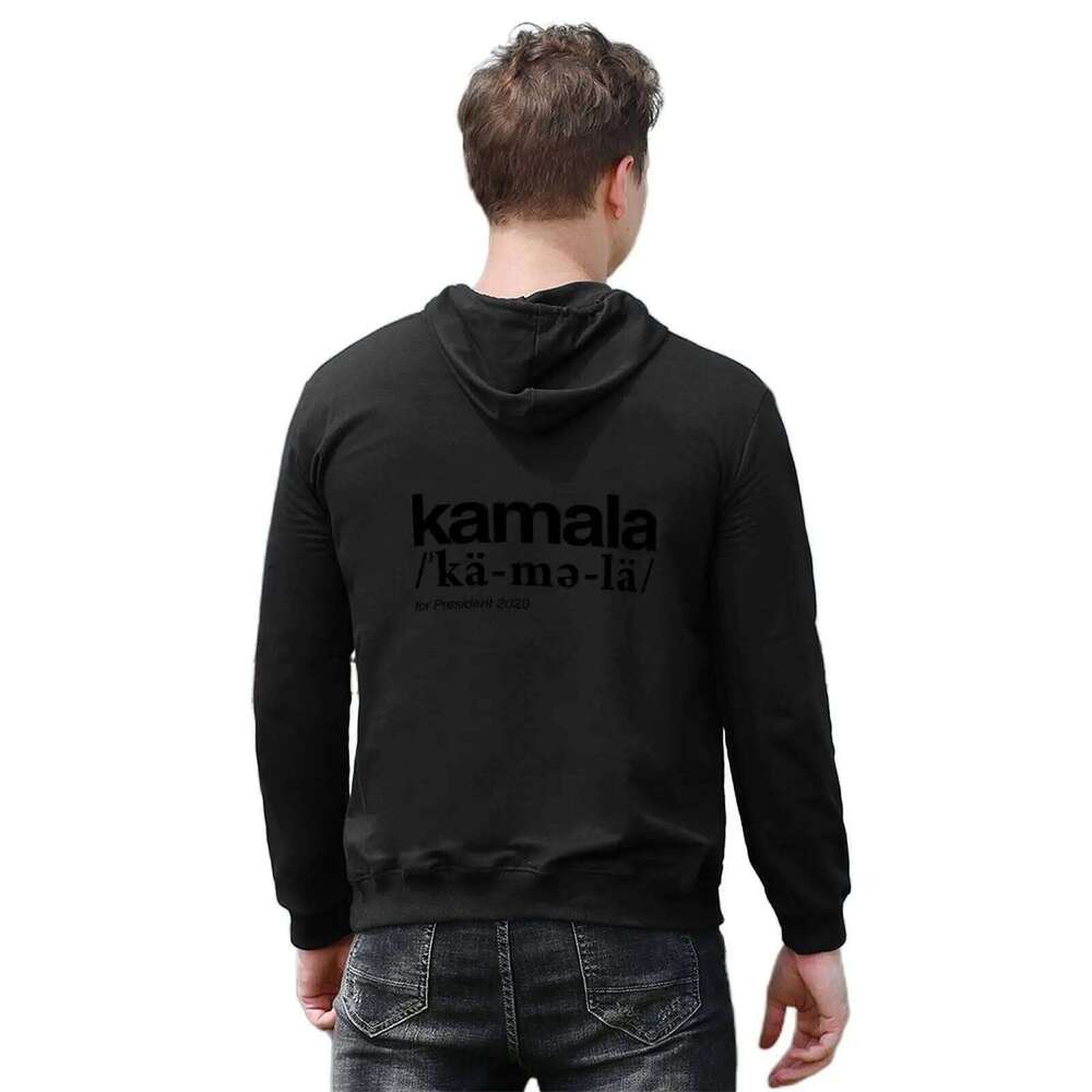 Kamala Pronunciation and Definition Hoodie for men autumn anime clothes men's oversize hoodie Z260314