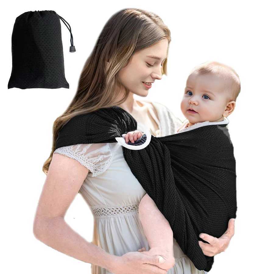 Ergonomic Sears Double-Ring Baby Carrier Adjustable Front-Facing Mesh Breathable Child Outing Backpacker Infant Carrier Straps X260313