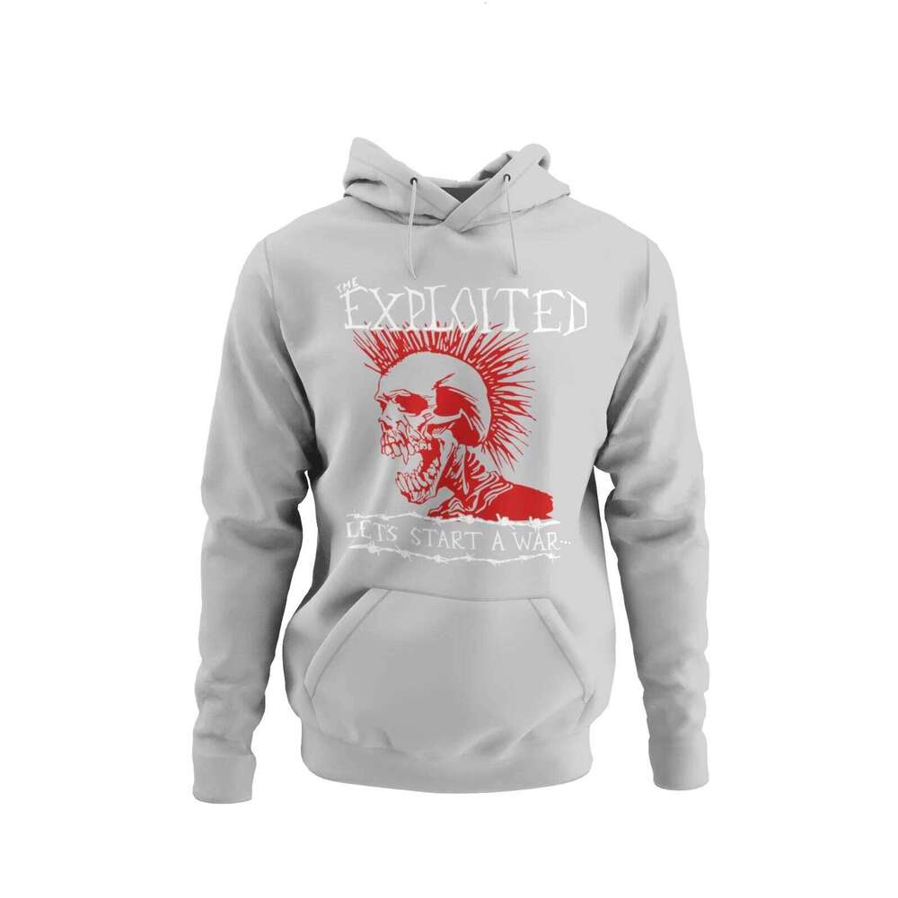Retro THE EXPLOITED USA Rock Band 70s 80s90s Herren Hoodie S-XXXL 2026 Autumn Winter High-end Luxury Is for Both Men and Women Z260314