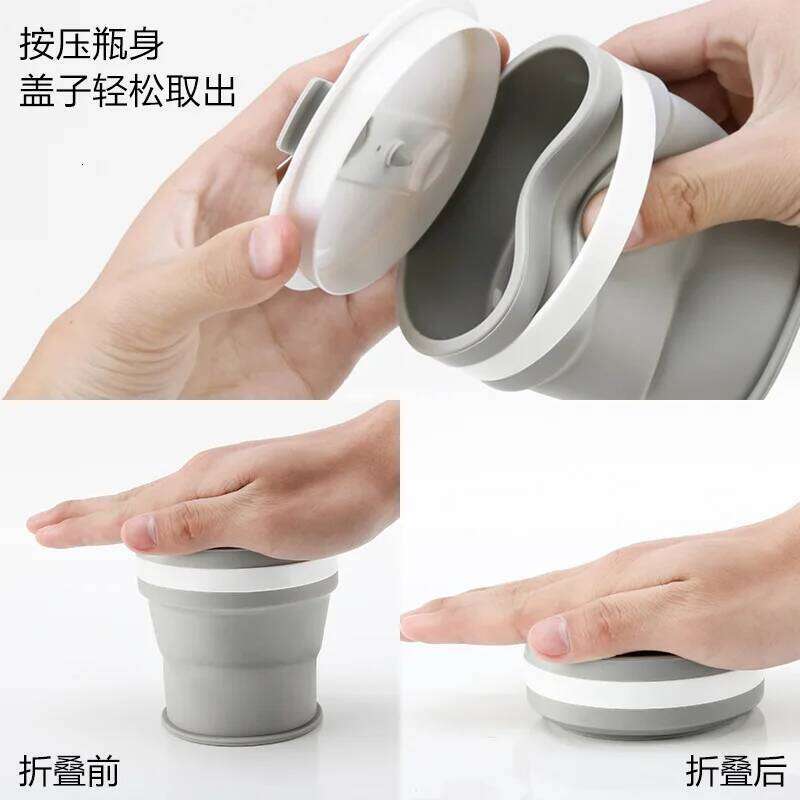 Collapsible Silicone Coffee Mugs, Travel Cup, Folding Water BPA Free, Food Grade, Drinking Ware Mug, Tea Cups, 350ml Z260313