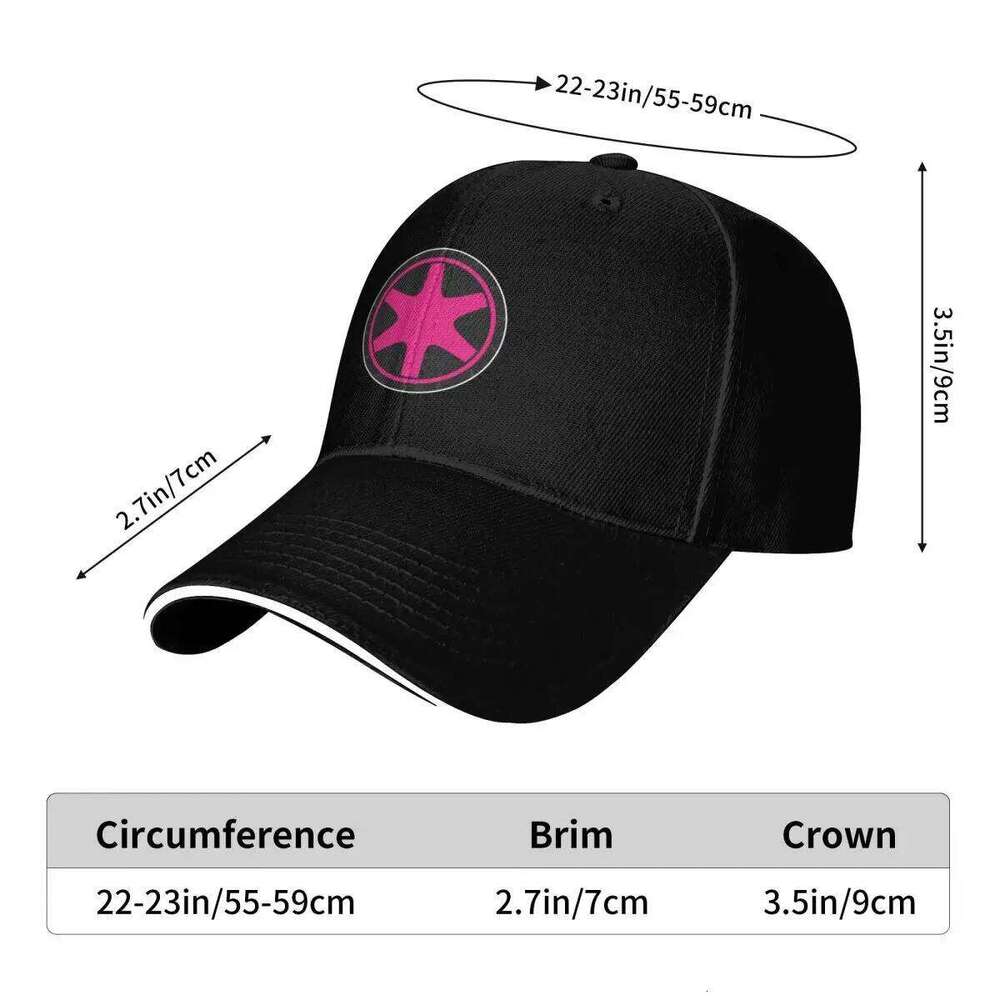 Bun Pink Baseball Cap men's big size hat Anime Hat Visor Beach Bag Trucker Hats For Men Women's Z260313