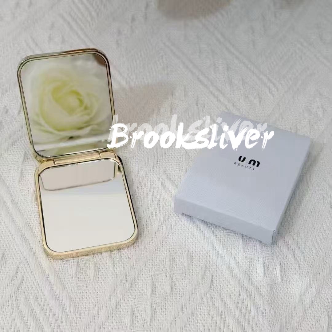 beauty gift mirror fashion desingers collection classical makeup M vip mirror gift package