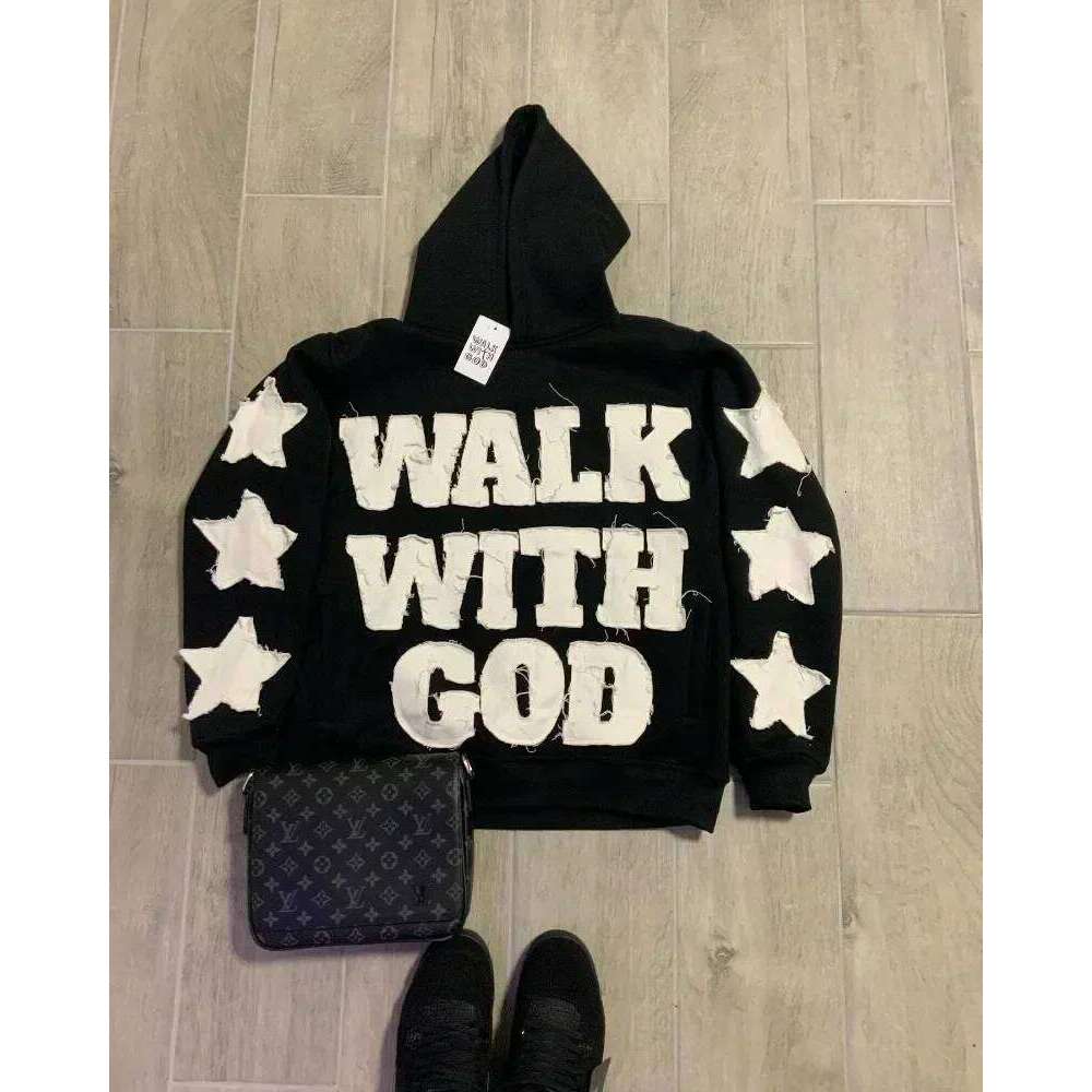 Y2K star patch embroidery oversized Harajuku New fashion women's Gothic hip-hop loose casual sports hoodie street wear Z260314