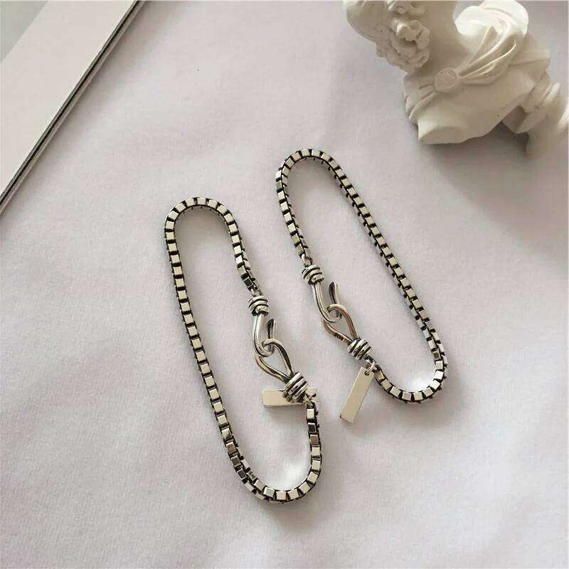 New 925 Sterling Silver Simple Style Charm Geometric Shape Woman Bracelet Birthday Gift Exquisite Accessories Jewelry Z260313