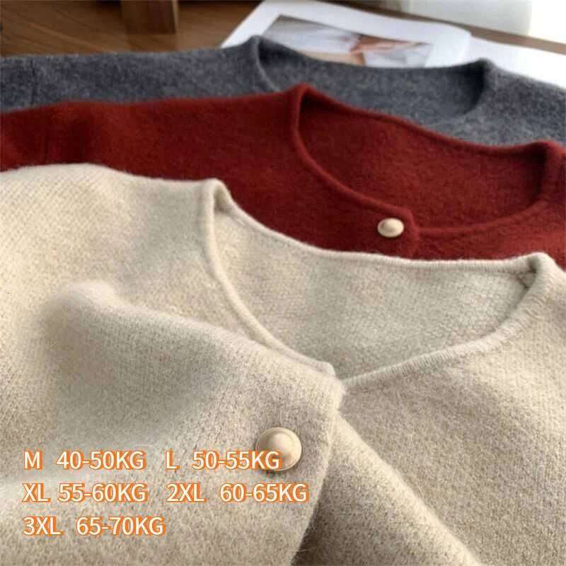 Autumn Women Cardigan Solid Casual Warm Outerwear Knitwear Tops Elegant Korean Single-breasted Ladies Sweater Clothing Z260313
