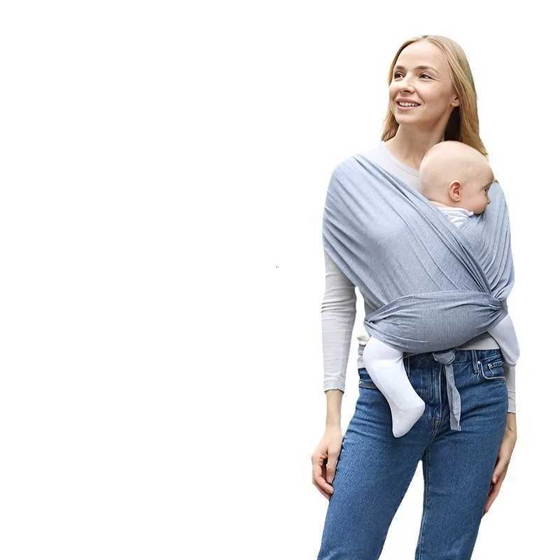 Comfortable Newborn Baby Sling Breathable Cotton Front Carry Wrap Ergonomic Hip Healthy Support for InfantsHands-Free Carrier X260313