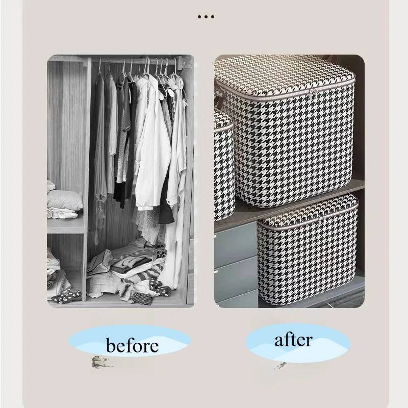 dustproof Quilt & and moisture-proof large-capacity non-woven household clothes storage bag
