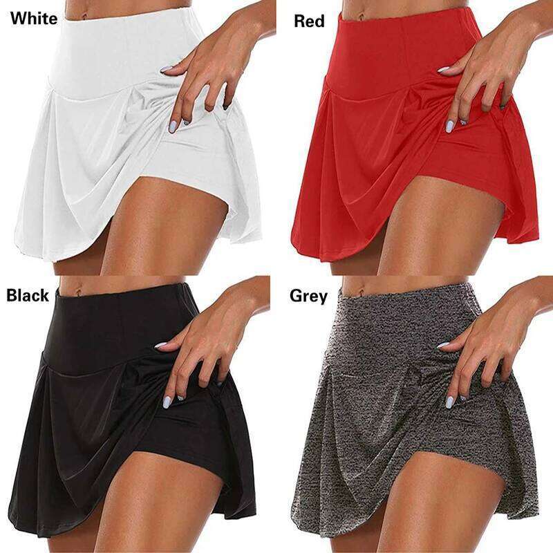 Casual Sport Skirts Running Women's Summer Breathable Sweat Shorts Sexy High Waist Solid Color Short Pant Outdoor Jogger Z260314