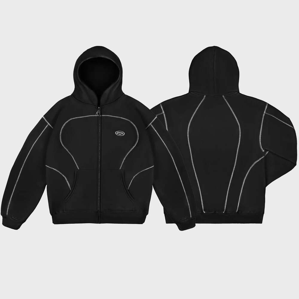 Men's Tracksuits 2026 New Model Embroidery Pullovers Hoodie trendy baggy casual Hooded graphic embroidery retro unisex Sweatshirts Free shipping 