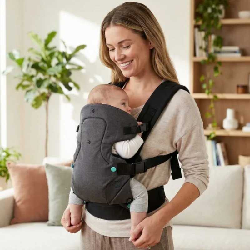Multi Baby Hip Seat Carrier 4-in-1 Breathable Mesh Infant Sling with Ergonomic Adjustable Waist Support for Newborn to Toddler X260313