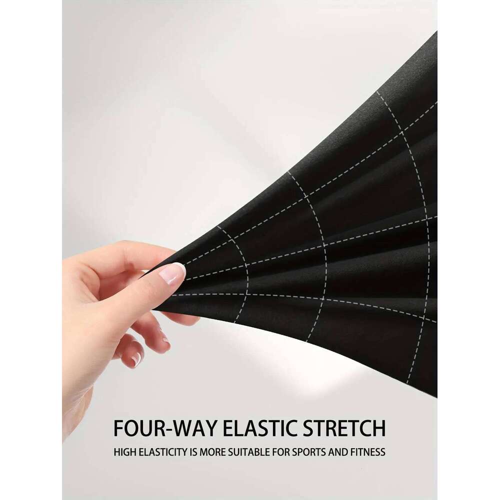 Women's High-Waisted Fleece-Lined Flare Leg Pants - Solid Color Quick-Dry Knit Trousers with Side Pockets, High Stretch