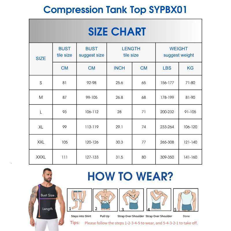 Mens Shapewear Hide Gynecomastia Compression Tank Tops Men Body Shaper Tummy Control Slimming Undershirt 26Y0313