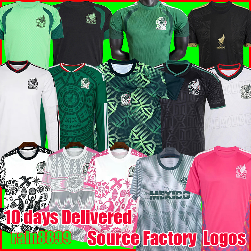 S-4XL Mexico jersey 2026 World Cup Home away Kit soccer jerseys A. VEGA C. HUERTA L. ROMO RAUL football shirts men kids kit set Third goalkeeper training uniform women