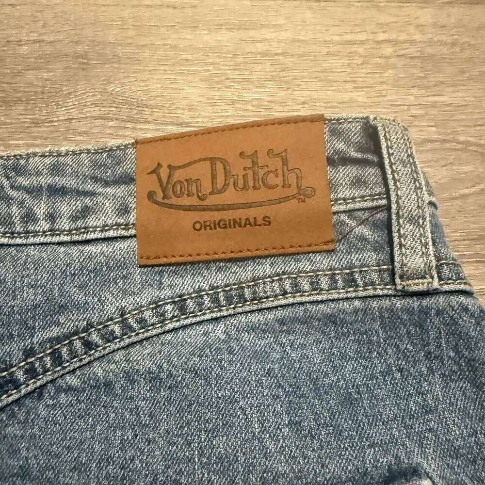 Gothic Women Fashion Denim Y2K Hip Hop Letter Graphic Print Retro Blue Baggy Shorts High Waist Slim Fit Mini Skirt Z260314