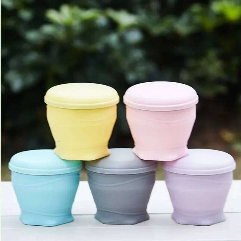 Foldable Water 180ml for Travel and Business Trip Portable Silicone Camping Mug Food Grade Outdoor Drinking Cup Z260313