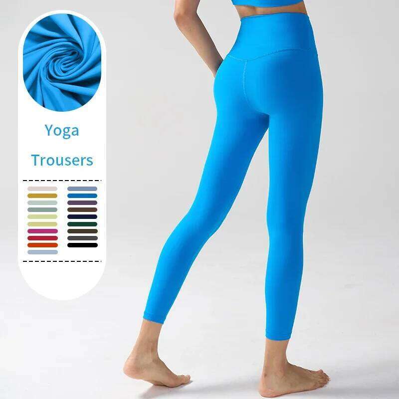 High Waist Naked Feeling Women Fitness Running Yoga Pants Energy Gym Tight Casual Workout Leggings 26Y0313