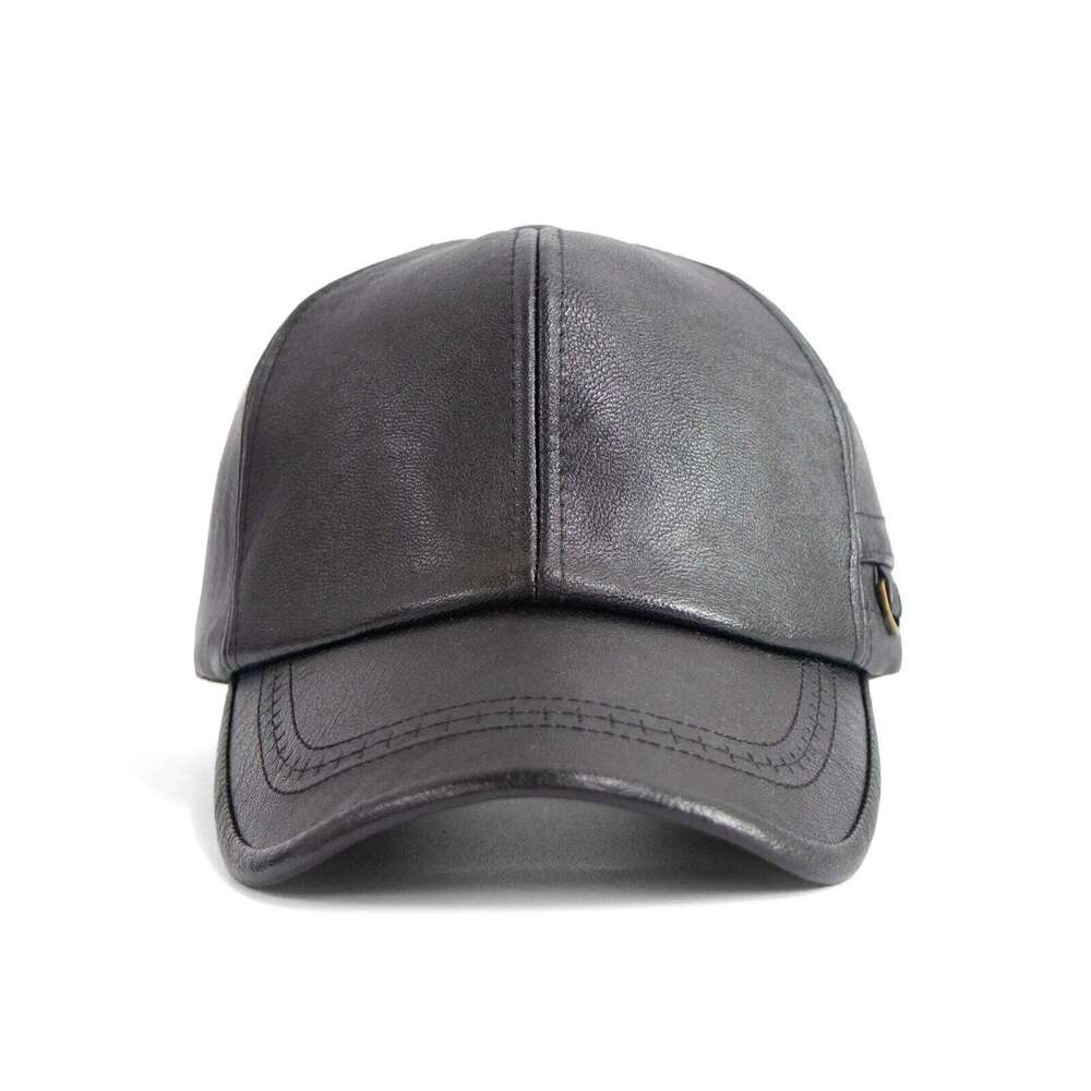 Baseball Cap Men Fashion Hip Hop Sports Caps Army Military Hat British Vintage Cowhide Leather Hats gorras Z260313