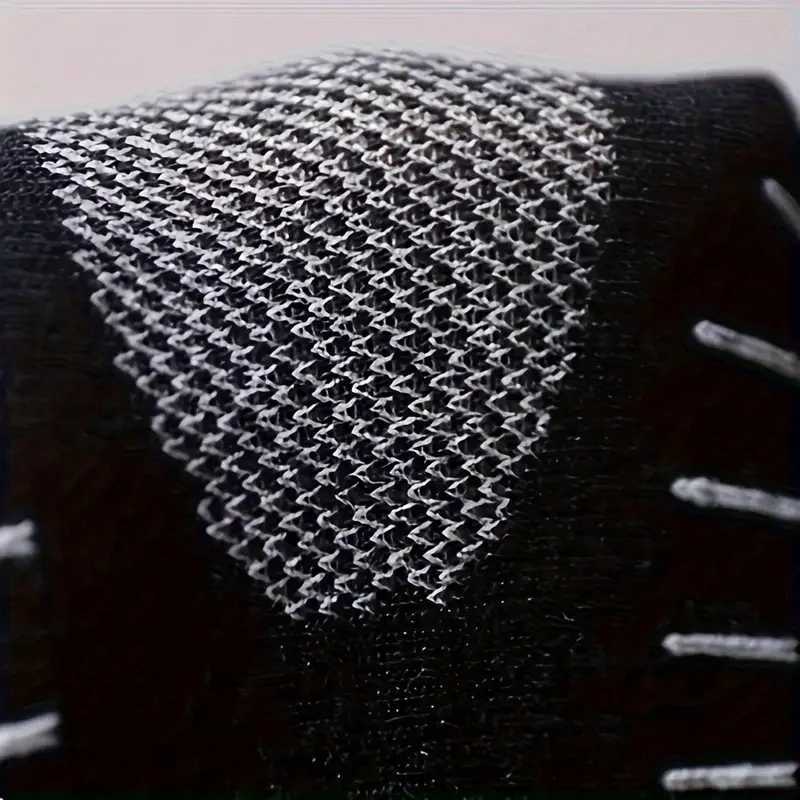 5 pairs of mens mid tube work socks with three styles moisture wicking and sweat wicking sports socks D260313