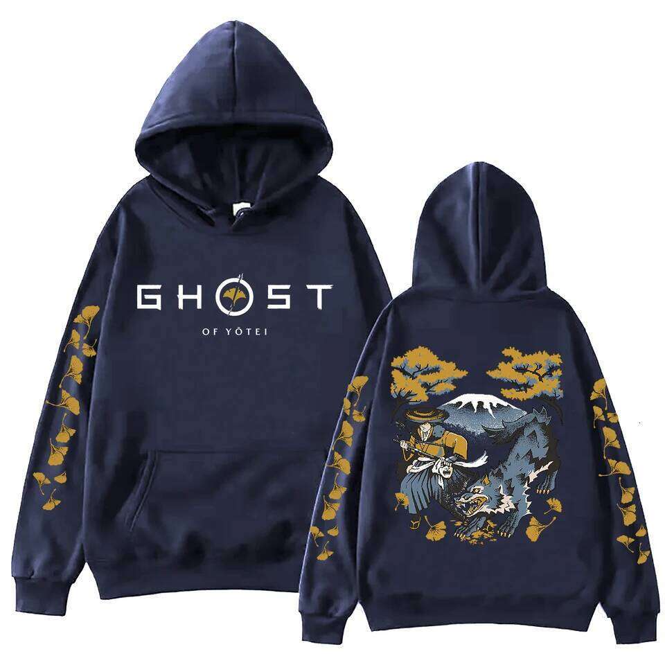 and Ghost of Yotei 2025 Hoodie Men Women Harajuku Game Merch Pullover Tops Sweatshirt Gift Z260314