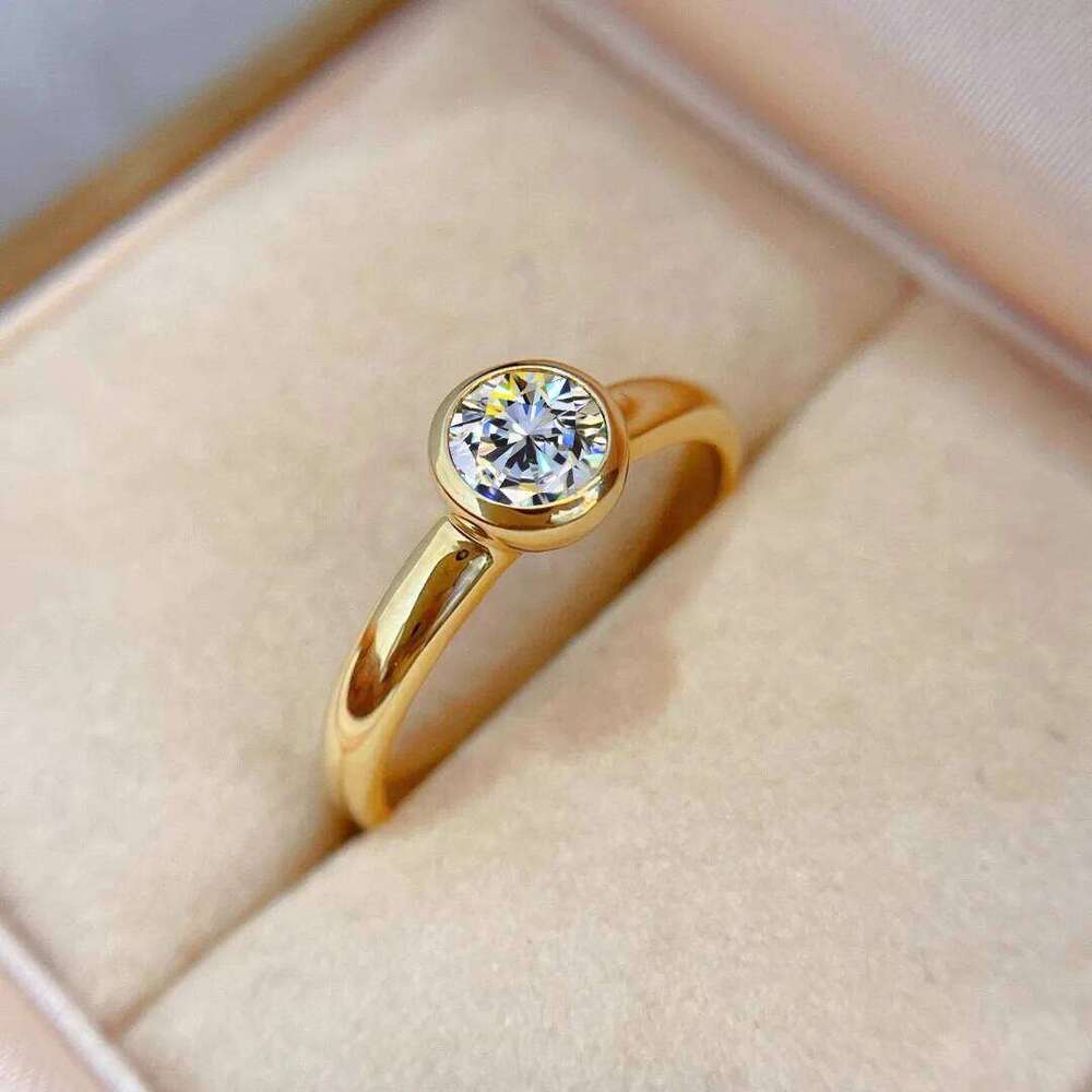 Real 14k Gold Diamond for Women To Join Party Peridot Gemstone Anillos De Wedding Diamante Engagement Jewelry Fine Ring Box H260312
