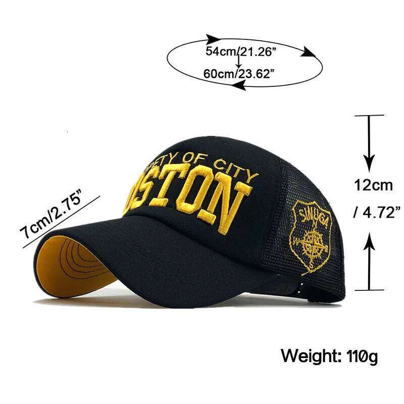3D Embroidery Cotton Letter Men's Mesh Baseball Women's Summer fishing Cap Gorra Hombre Snapback Caps Bone Dad Hat 56-60CM Z260313