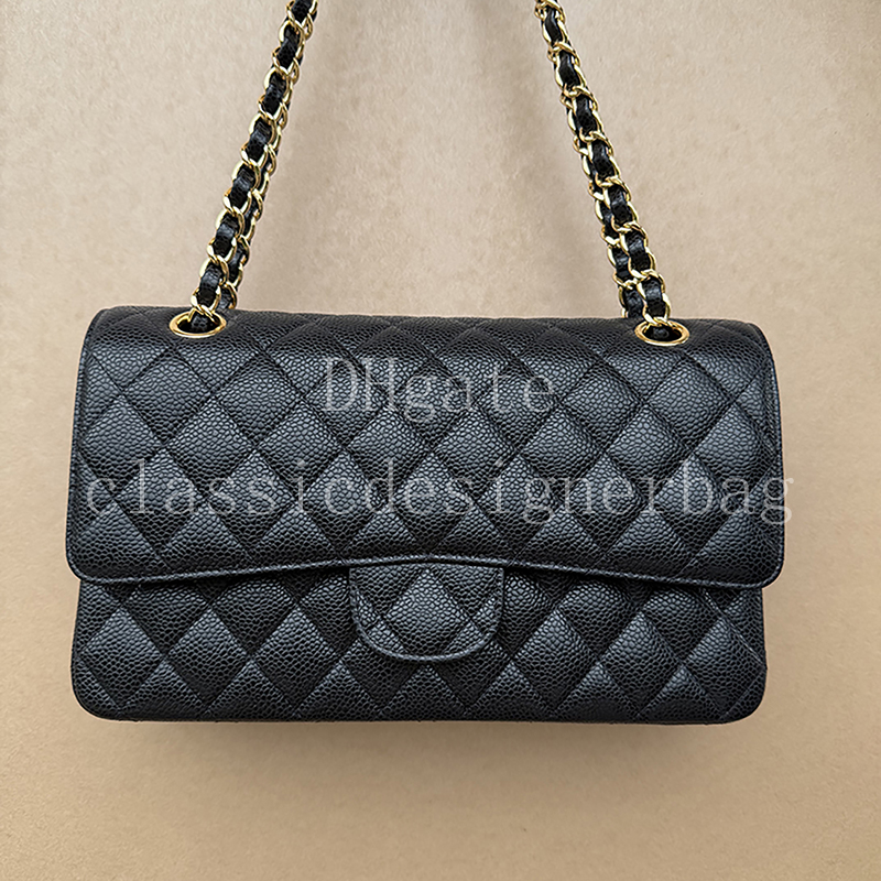 Designer Luxury Shoulder Bag 25.5CM Top Quality Fashion Crossbody Bag Women Calfskin Chain Bag With Box 24C04A