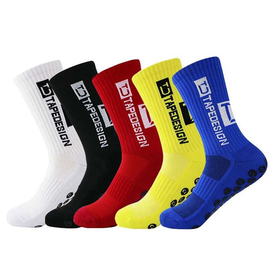 New Style Football Socks Round Silicone Suction Cup Grip Anti Slip Soccer Socks Sports Men Women Baseball Rugby Socks D260313