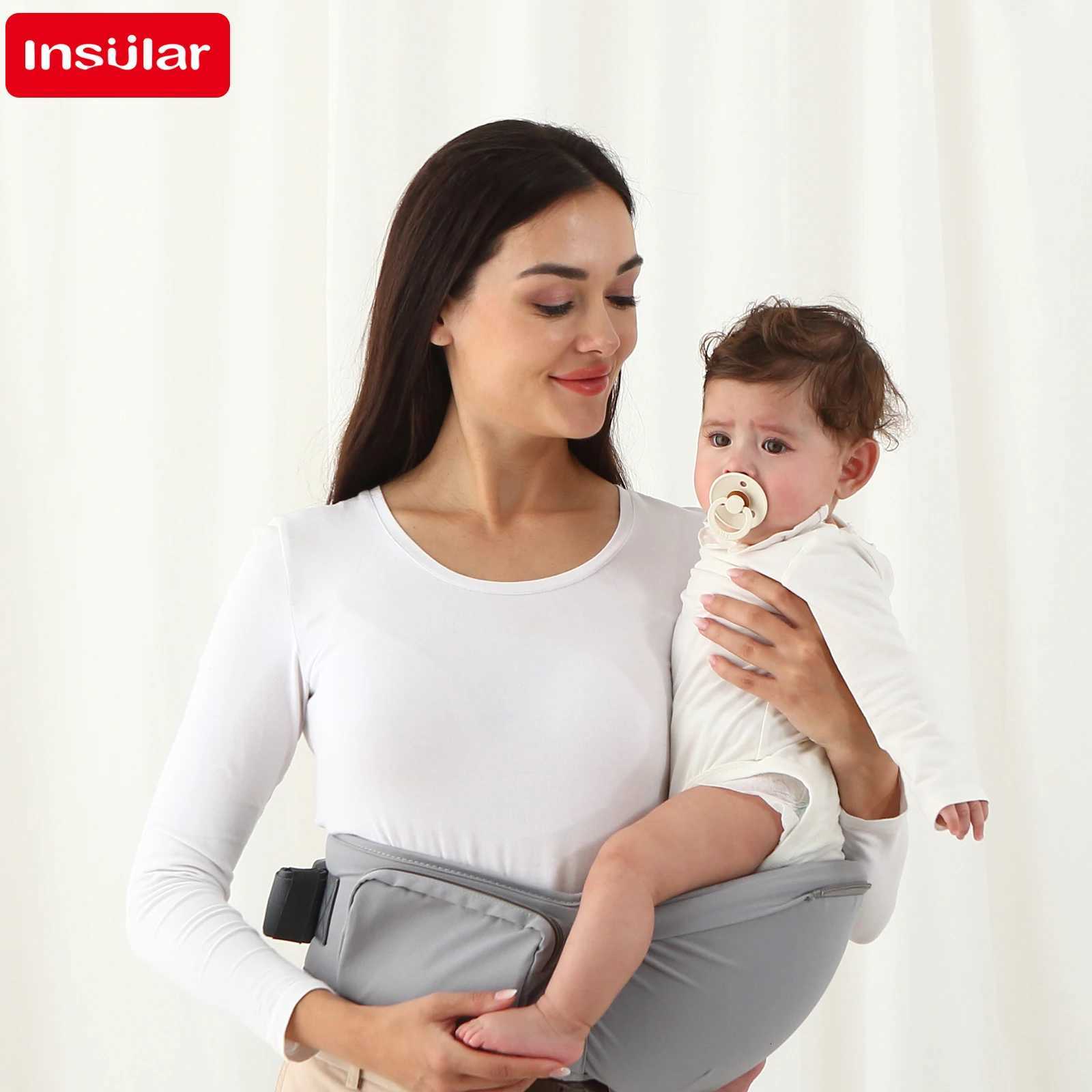 INSULAR 3 In 1 Baby Carrier Multi-functional Child Waist Stool Breathable Waist Stool With Hip Seat Front Hold Portable 0-2Y X260313