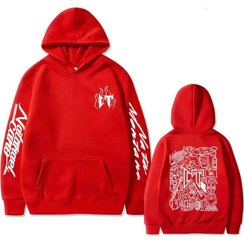 Singer Natanael Cano Corridos Tumbados Sloth CT Double Printing Hoodie Harajuku Sweatshirts Women Men Long Sleeve Clothes Z260315