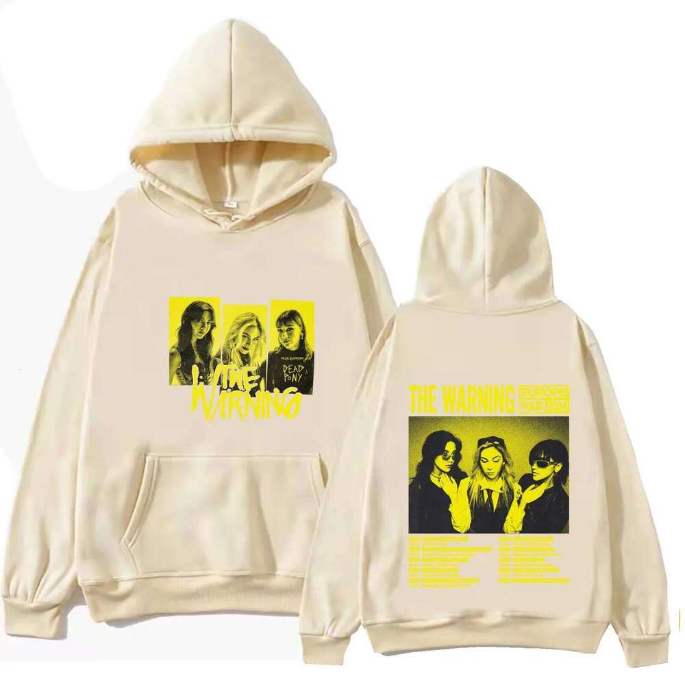 The Warning Tour 2024 Hoodie Music Fans Gift Tops Sweatshirt Unisex Casual Spring and Summer Regular Long Sleeve Z260314