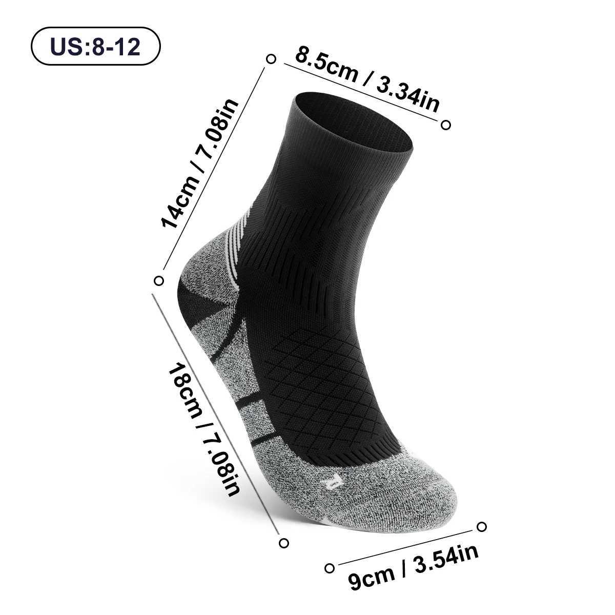 WRELS Men Coolmax Sports Socks Riding Cycling Basketball Running Sport Sock Summer Hiking Tennis Ski Man Women Bike Bicycle Slip D260313