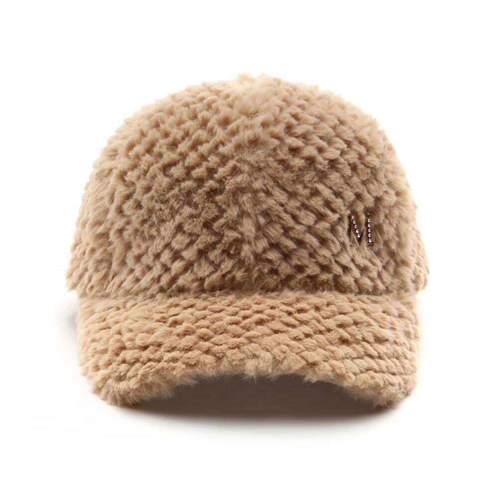FS Outdoor Windproof Warm Baseball Cap For Men Women Trend Street Lambswool Winter Caps White Plush Trucker Hat Gorras Hombre Z260313
