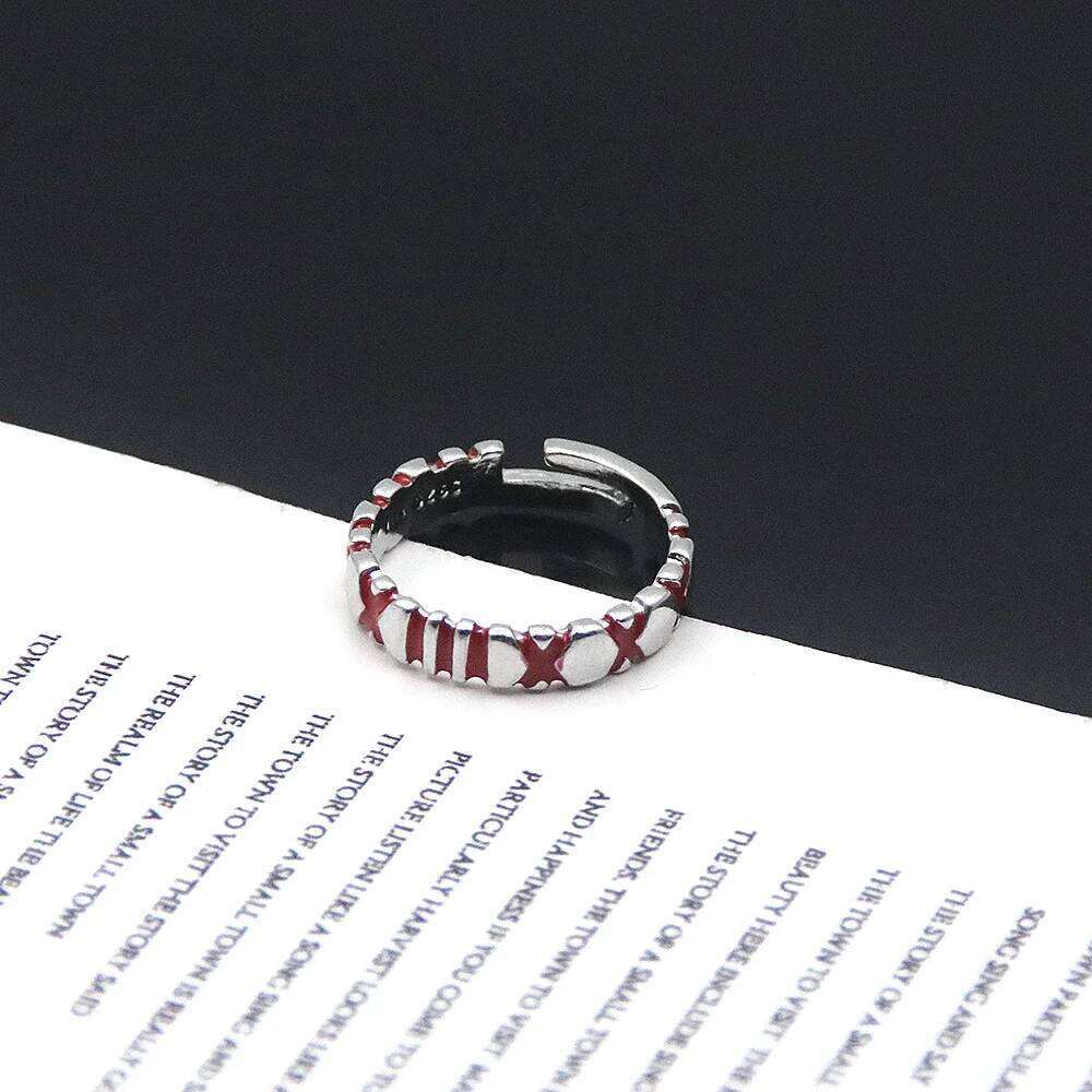 Anime Ghoul Kaneki Ken One Eyed King Juzo Suzuya Cosplay Props Adjustable Rings Jewelry Gifts for Woman Man H260312