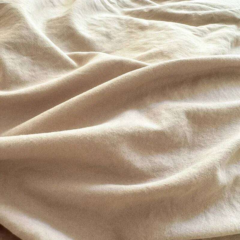 New Duvet Super Soft Pure Color Wash Quilt Cover 4-piece Bedding Set 3-piece Dormitory 180x220 200x230 Skin-friendly H260312 - view 6