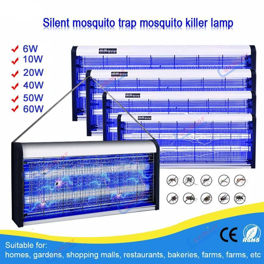 Commercial LED Mosquito Trap Wall-mounted Hotel Family Mosquito Lamp 50W 60W Outdoor Garden Mosquito Trap Farm Mosquito Bakery H260313