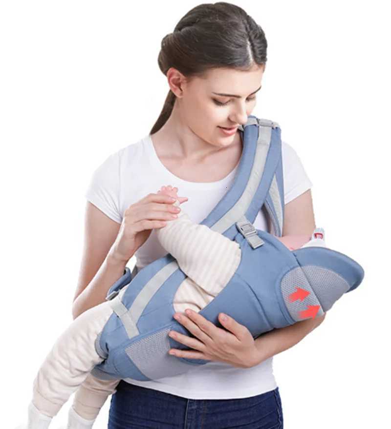 Ergonomic Baby Carrier Backpack Infant Baby Hipseat Carrier Front Facing Ergonomic Kangaroo Baby Wrap Sling Travel Backpack X260313