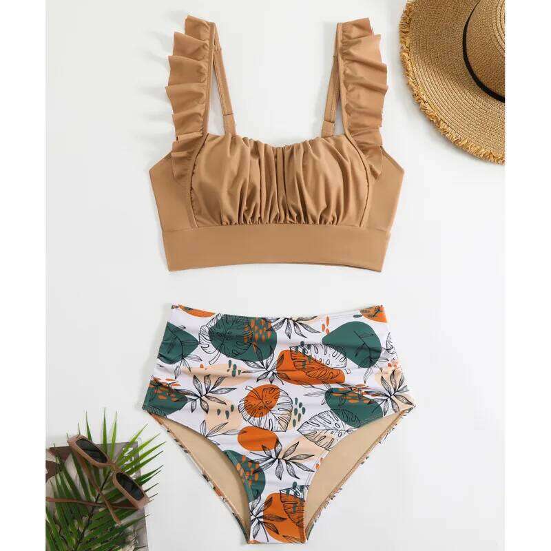 Sexy Bikinis Swimsuits Women's Swimwear Push Up Female Beach Swim Wear High Waist Bathing Suits Brazilian Bikini Set Pool Bather Y260303
