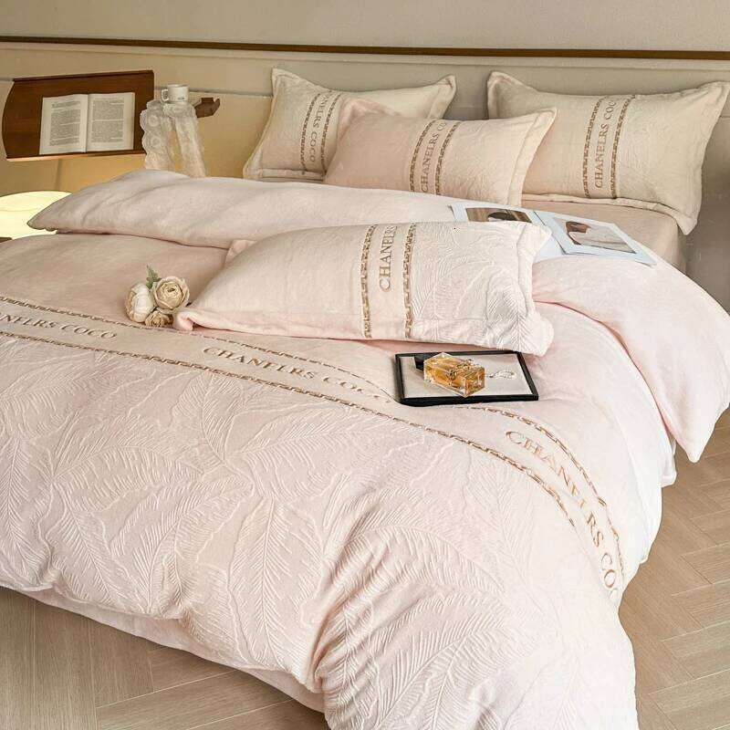 Natural Silk Bedding Quilt Soft Flat Sheet Pillowcases Duvet Cover Set H260312 - view 5