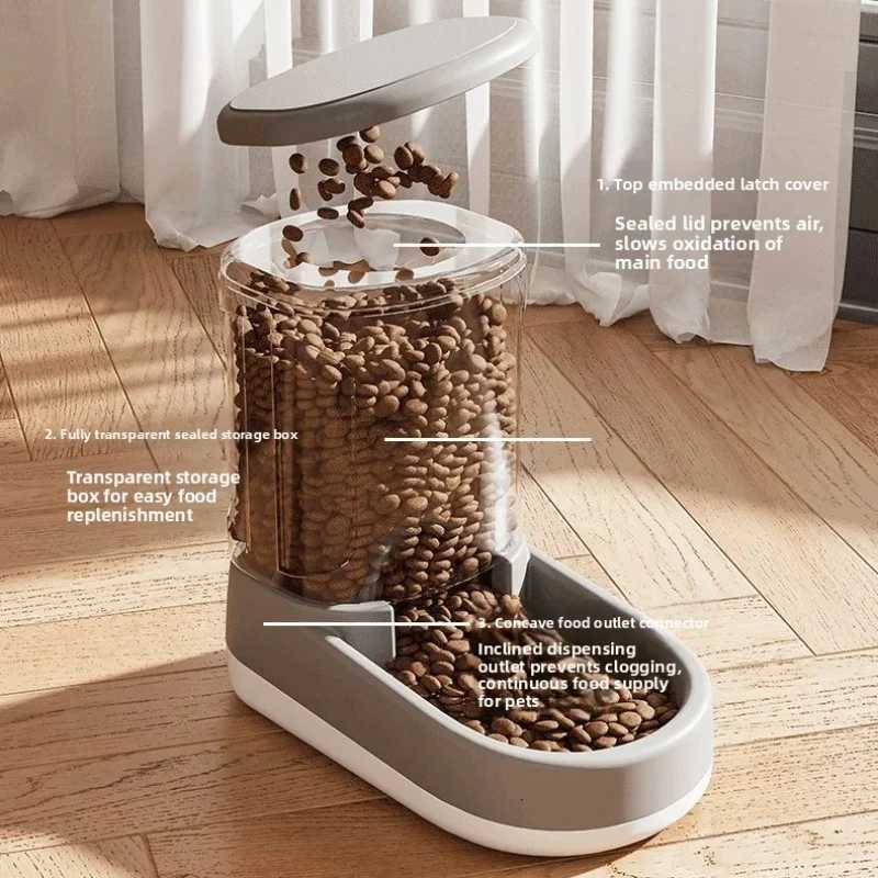 Christmas Sale Smart Pet Feeder - Durable Easy Clean Anti-Clogging Perfect for Cats/Dogs Hot Item H260313