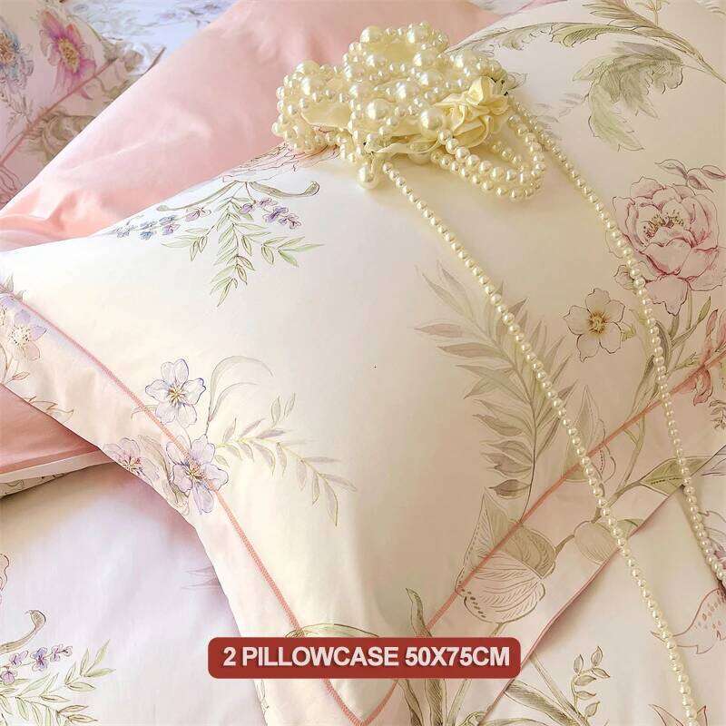 High-density 100% Cotton Bedding 3 Piece, Set 1 Duvet Cover 2 Pillowcase,Single/Double/200x200/220x240 H260312 - view 5