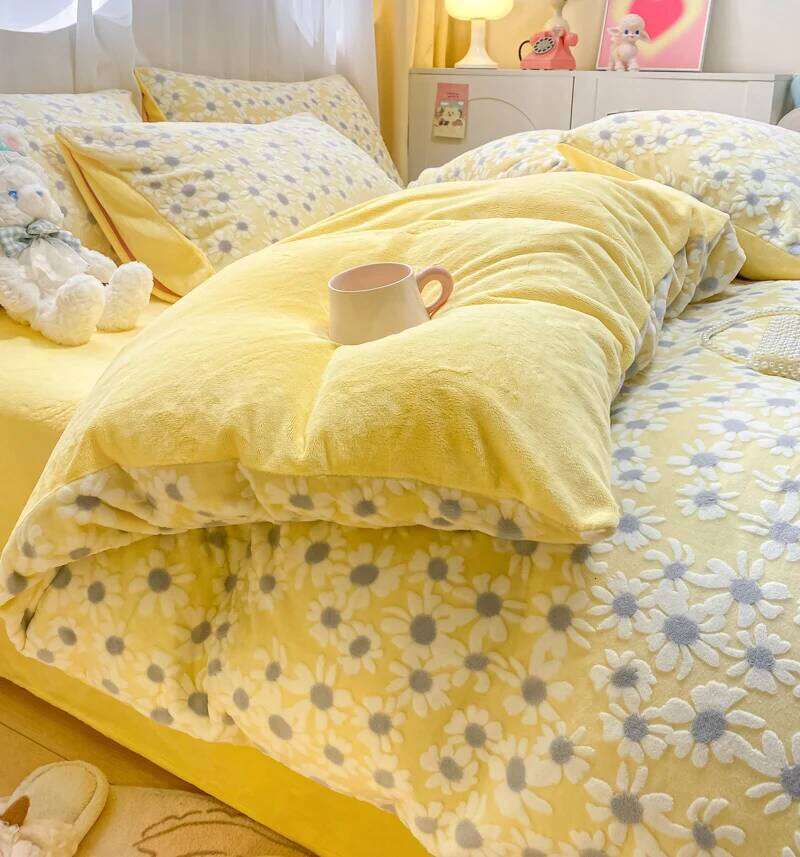 1pc Thicken Winter Super Warm Duvet For Double Bed 3D Carving Milk Velvet Comforter Cover Queen funda nordica cama 150 H260312 - view 6