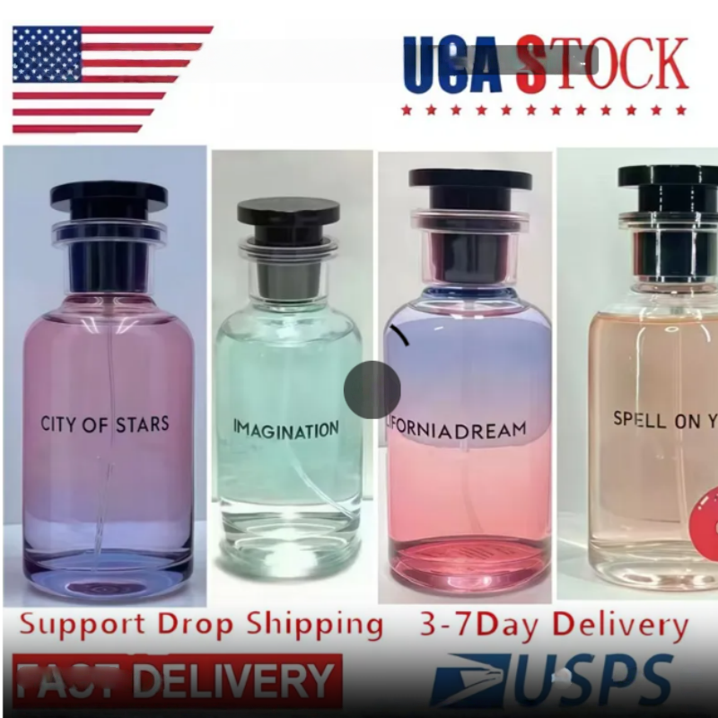 Unseix Men Women Perfume METEORE California Dream imagination Lady Spray 100ml French brand good edition floral notes for any skin with fast postage